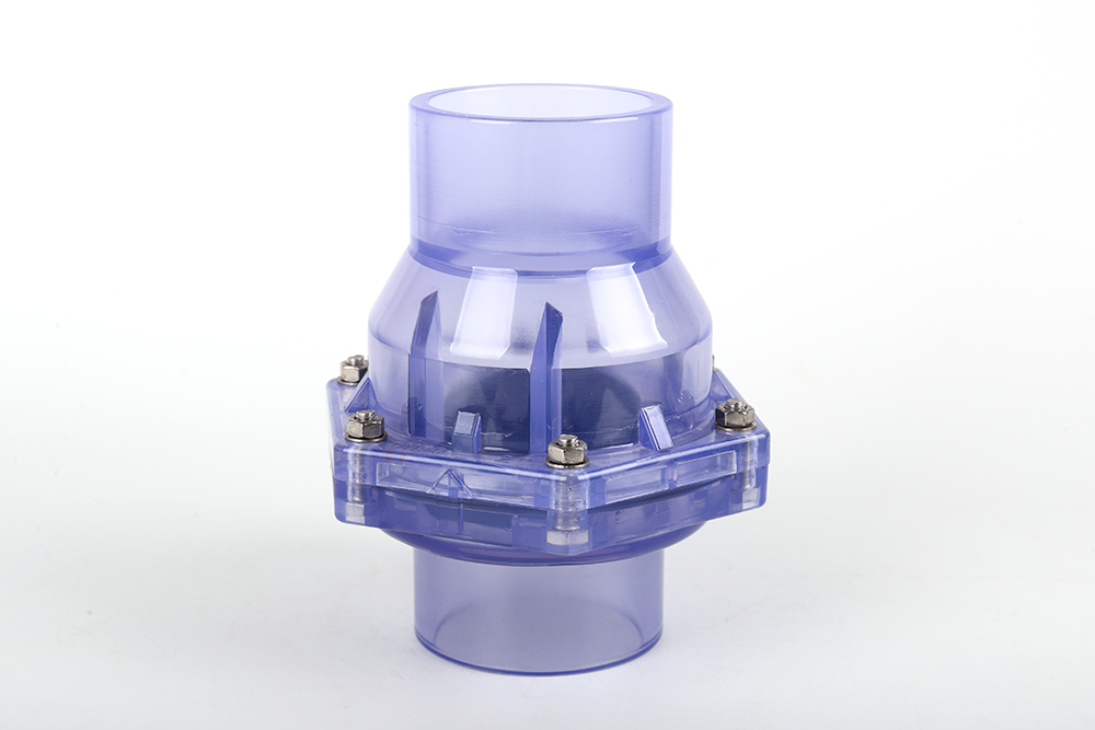 三水透明翻板式止回阀